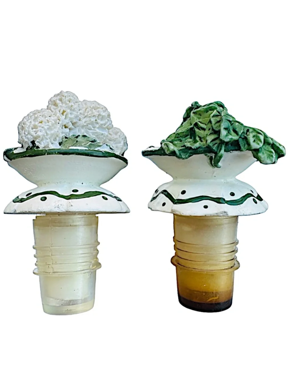 AUPRINTEMPS Gourmet Glass Spice Bottle 8” (lot of 2) Parsley & Oregano